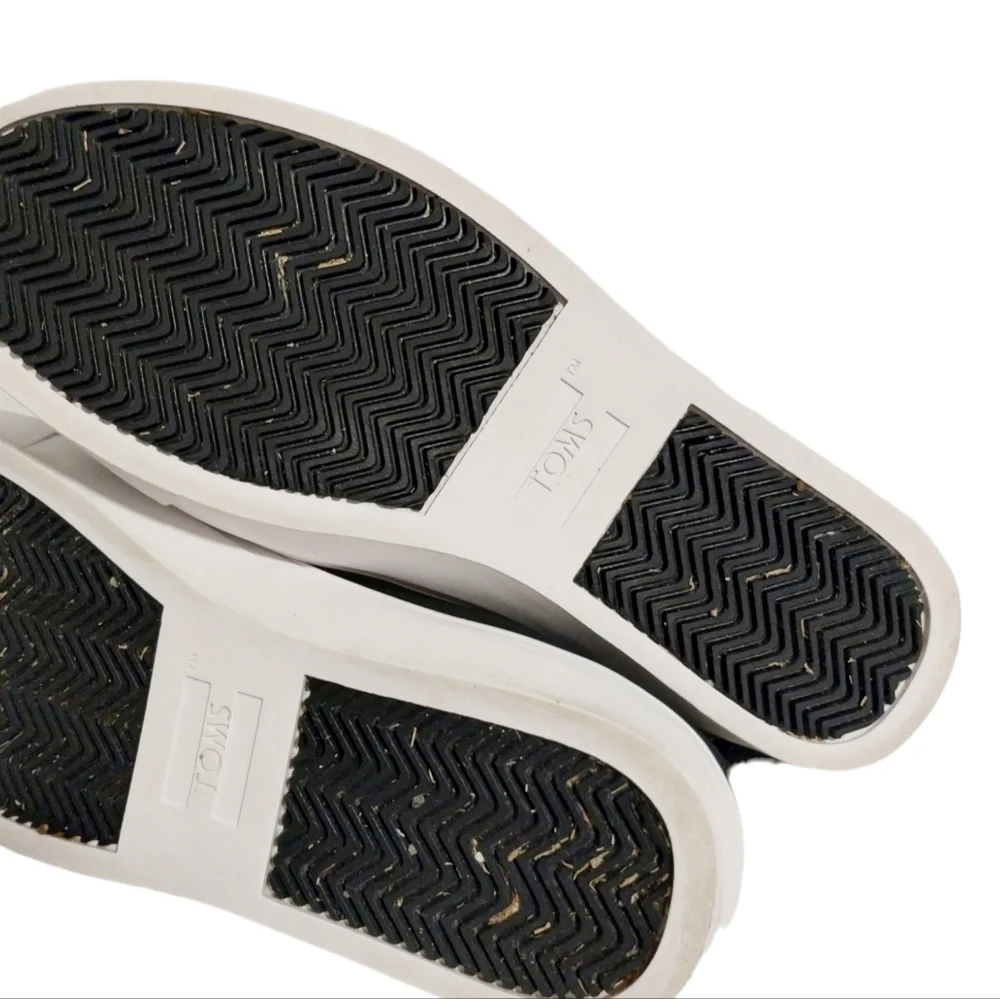 TOMS Bryce High Top Slip-on‎ Sneaker Womens 8 Black